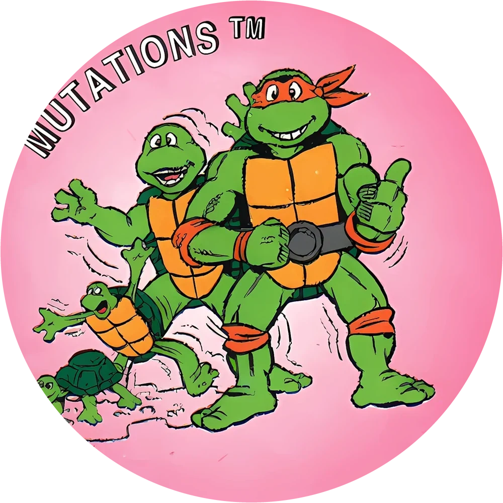 Фишка Turtles №58 — кэпс из 90-х