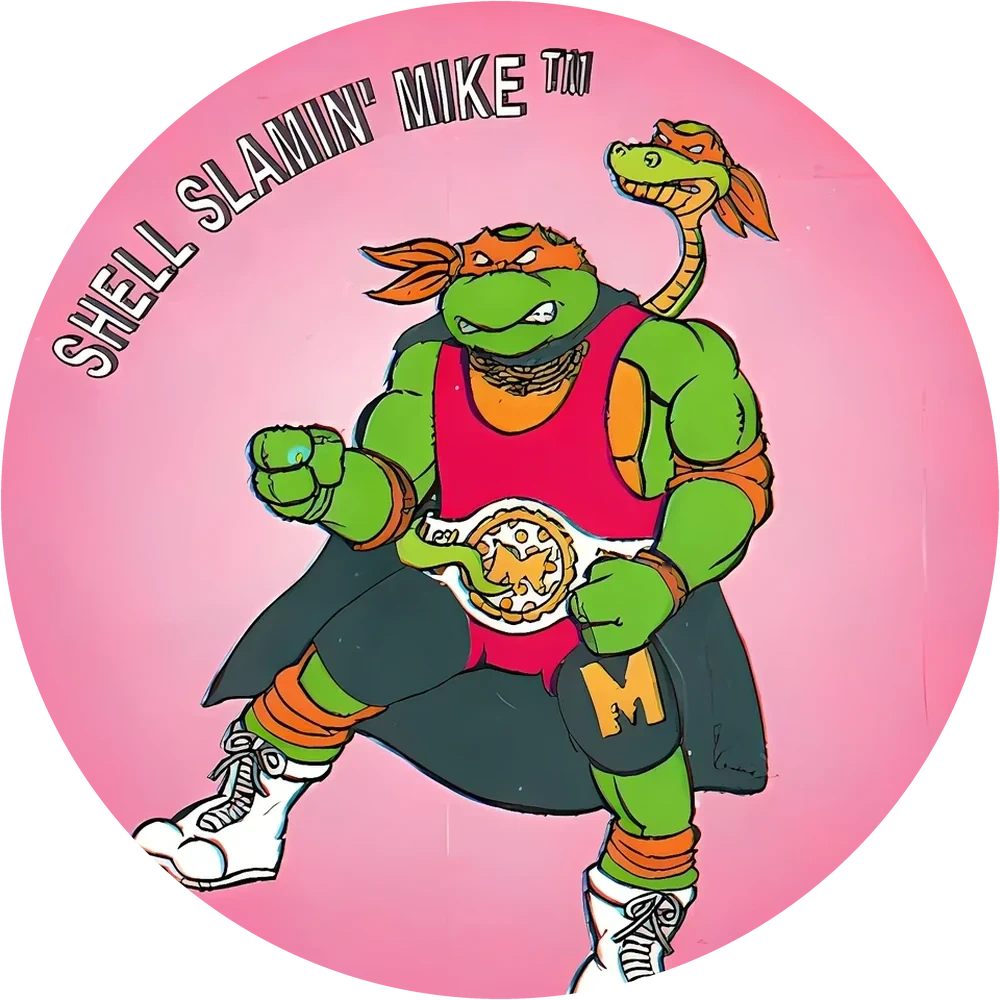 Фишка Turtles №98 — кэпс из 90-х