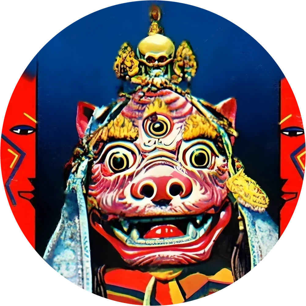 Masks cap #29 — 90s pog