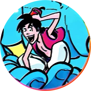 Magic Lamp cap #12 — 90s pog