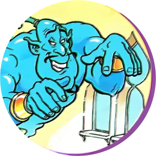 Magic Lamp cap #13 — 90s pog