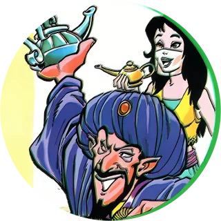 Magic Lamp cap #23 — 90s pog