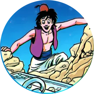 Magic Lamp cap #6 — 90s pog