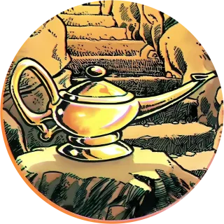 Magic Lamp cap #7 — 90s pog