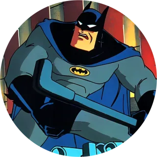 Batboy cap #34 — 90s pog