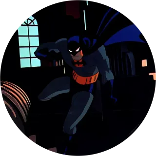 Batboy cap #35 — 90s pog