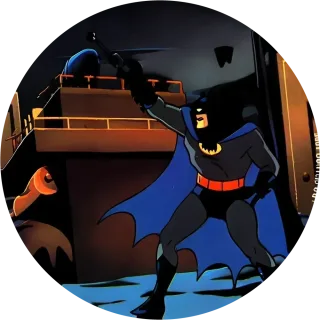 Batboy cap #54 — 90s pog