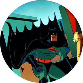 Batboy cap #57 — 90s pog