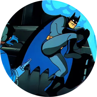 Batboy cap #58 — 90s pog