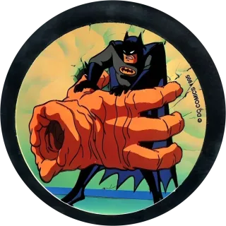 Batboy cap #61 — 90s pog