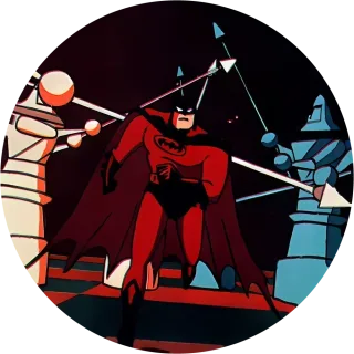 Batboy cap #83 — 90s pog