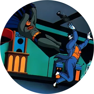 Batboy cap #91 — 90s pog