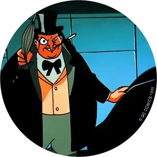 Batboy cap #95 — 90s pog
