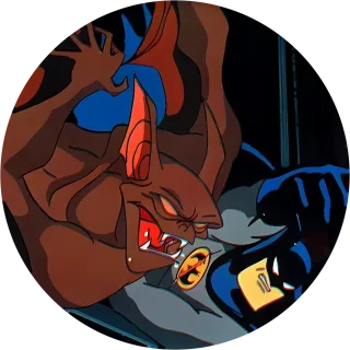 Batboy cap #98 — 90s pog