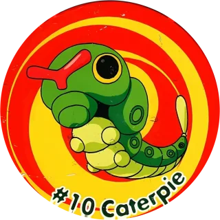 Poket cap #10 — 90s pog