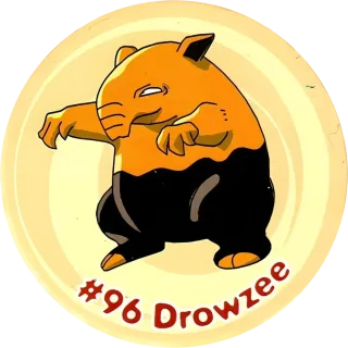 Poket cap #102 — 90s pog