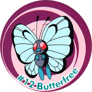 Poket cap #12 — 90s pog