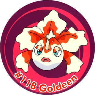 Poket cap #124 — 90s pog
