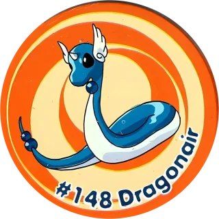 Poket cap #154 — 90s pog