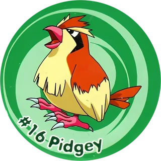 Poket cap #16 — 90s pog