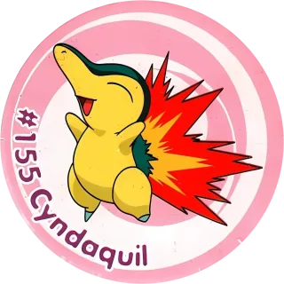 Poket cap #164 — 90s pog