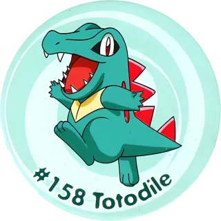 Poket cap #170 — 90s pog