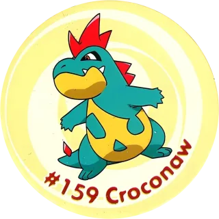 Poket cap #172 — 90s pog