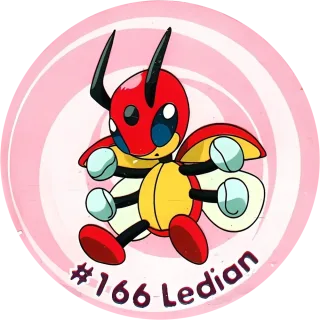 Poket cap #184 — 90s pog