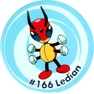 Poket cap #185 — 90s pog