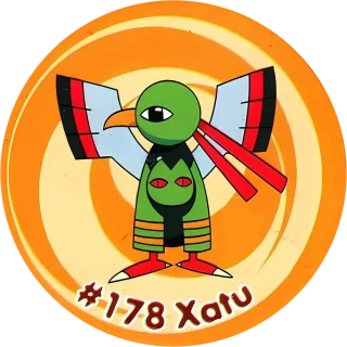 Poket cap #204 — 90s pog