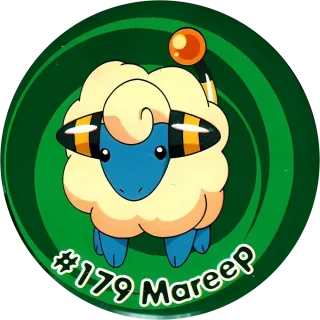 Poket cap #206 — 90s pog