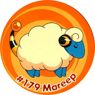 Poket cap #207 — 90s pog