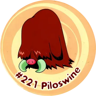 Poket cap #254 — 90s pog