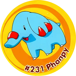 Poket cap #258 — 90s pog