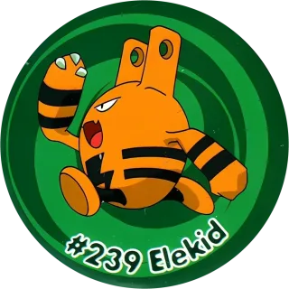Poket cap #267 — 90s pog