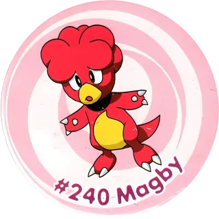 Poket cap #269 — 90s pog