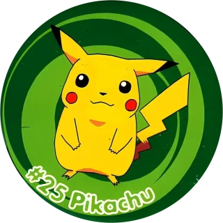 Poket cap #27 — 90s pog