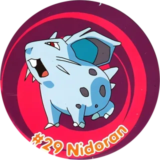 Poket cap #35 — 90s pog