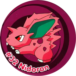 Poket cap #38 — 90s pog