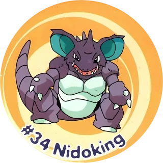 Poket cap #40 — 90s pog