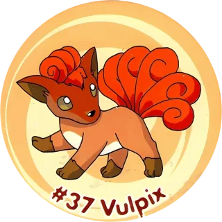 Poket cap #43 — 90s pog