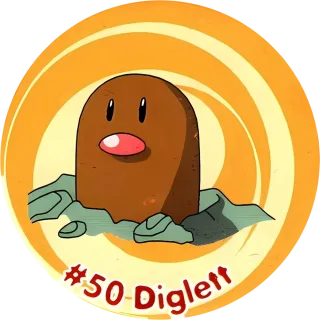 Poket cap #56 — 90s pog