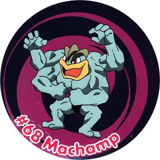 Poket cap #74 — 90s pog