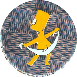Pink Mad cap #101 — 90s pog