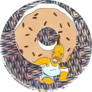 Pink Mad cap #102 — 90s pog