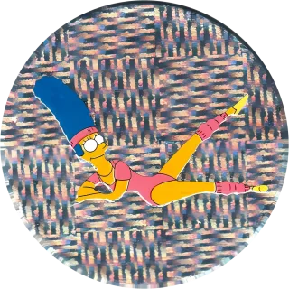 Pink Mad cap #111 — 90s pog