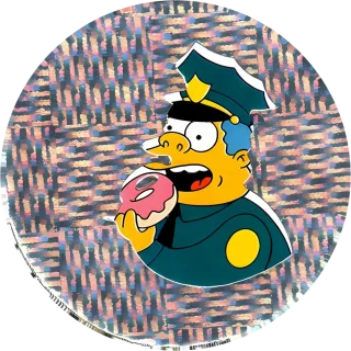 Pink Mad cap #115 — 90s pog