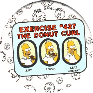 Pink Mad cap #12 — 90s pog