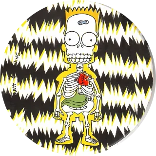 Pink Mad cap #15 — 90s pog