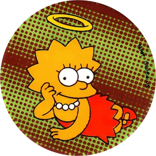 Pink Mad cap #26 — 90s pog